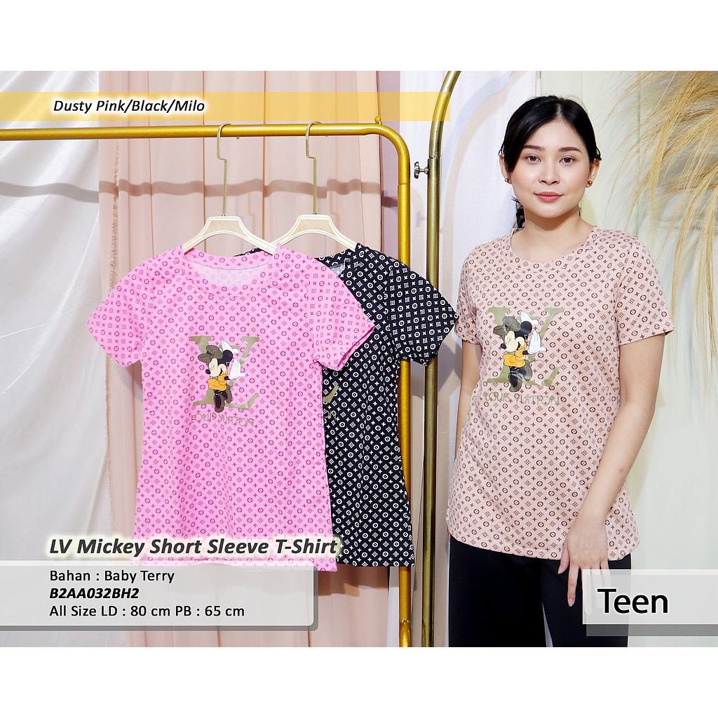 LV Mickey Short Sleeve T-Shirt