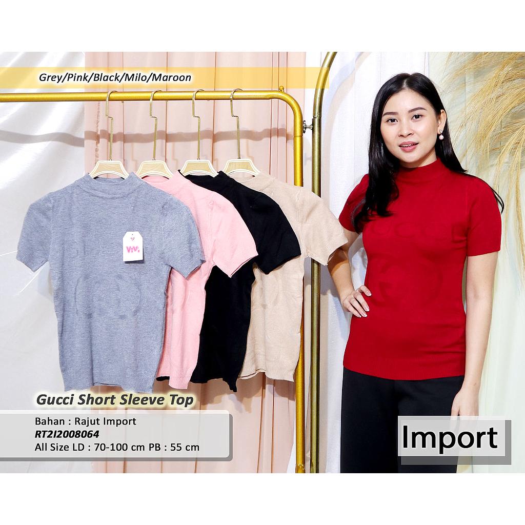 Guci short sleeve top