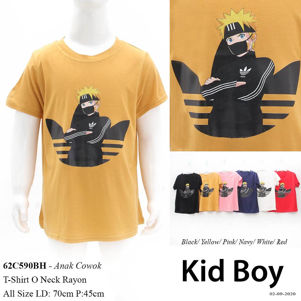 JOVIN T-SHIRT O NECK + GAMBAR MIMAKI NARUTO A.
