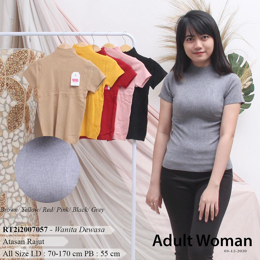 ATASAN RAJUT IMPORT TURTLENECK TGN PDK