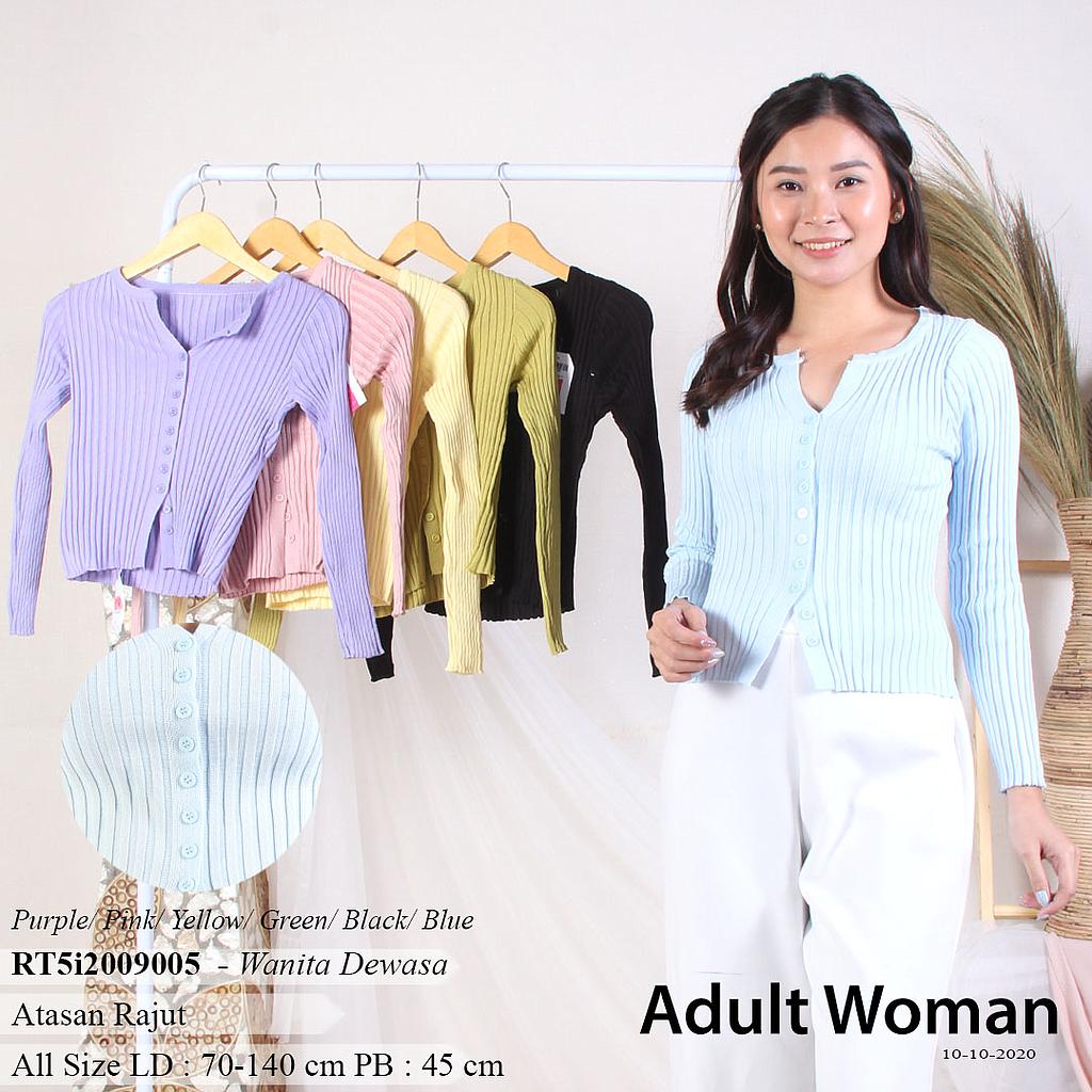 ATASAN CARDIGAN RAJUT IMPORT-YQH-MS9382