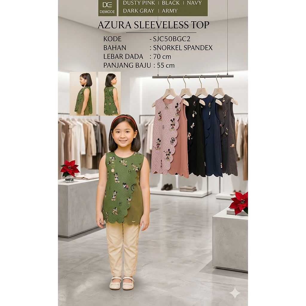 Azura SleevelessTOP (C506)