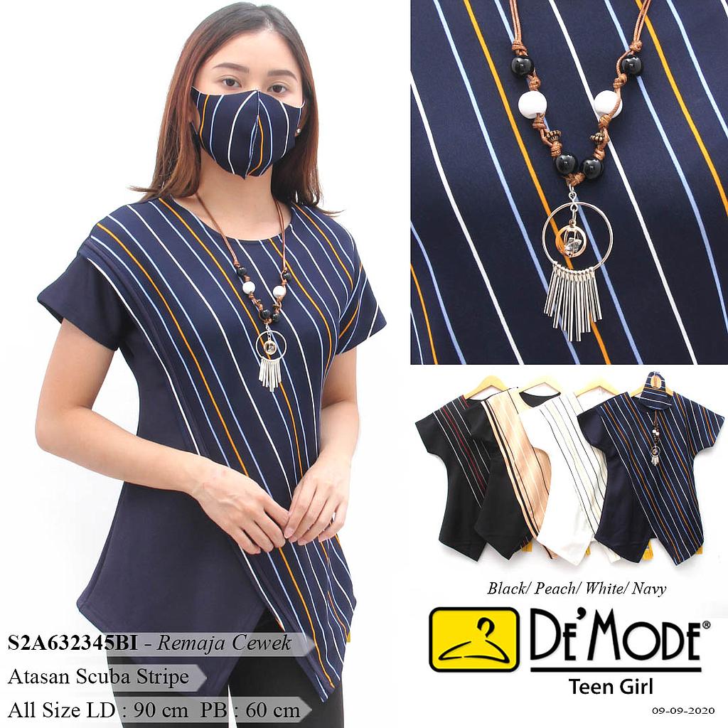 BREVA ATASAN KOMBINASI COLOR BLOCK FREE MASKER + KALUNG