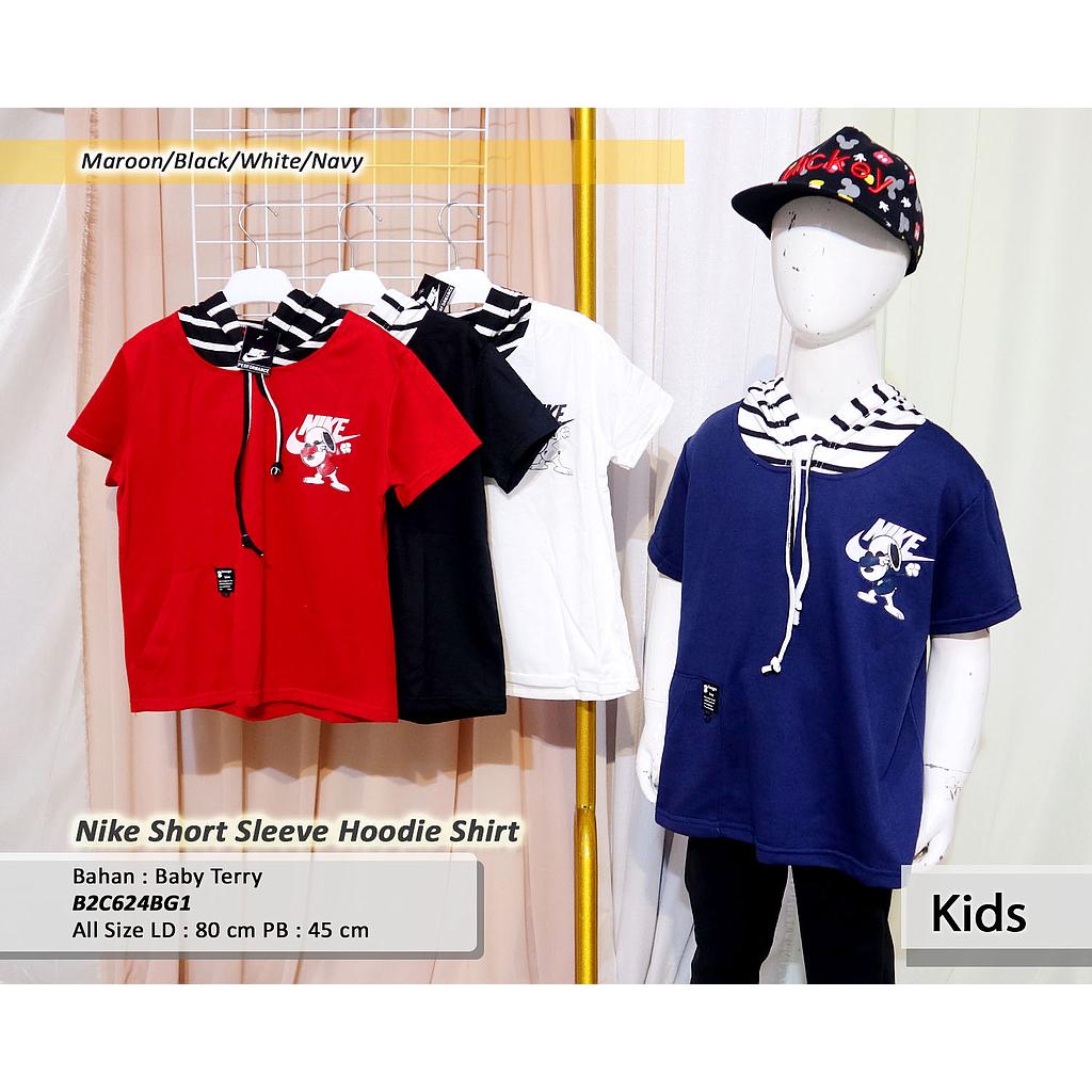 Nike Short Sleeve Hoodie Shirt