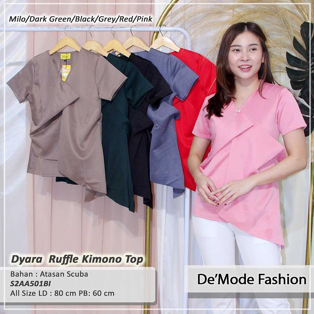 Dyara Ruffle Kimono Top