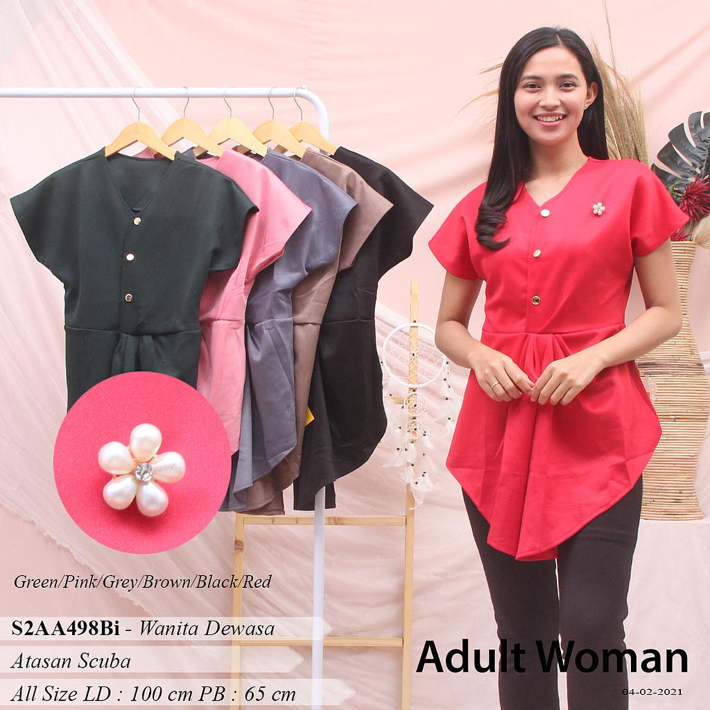 DARA ATASAN PLUM KANCING + BROS
