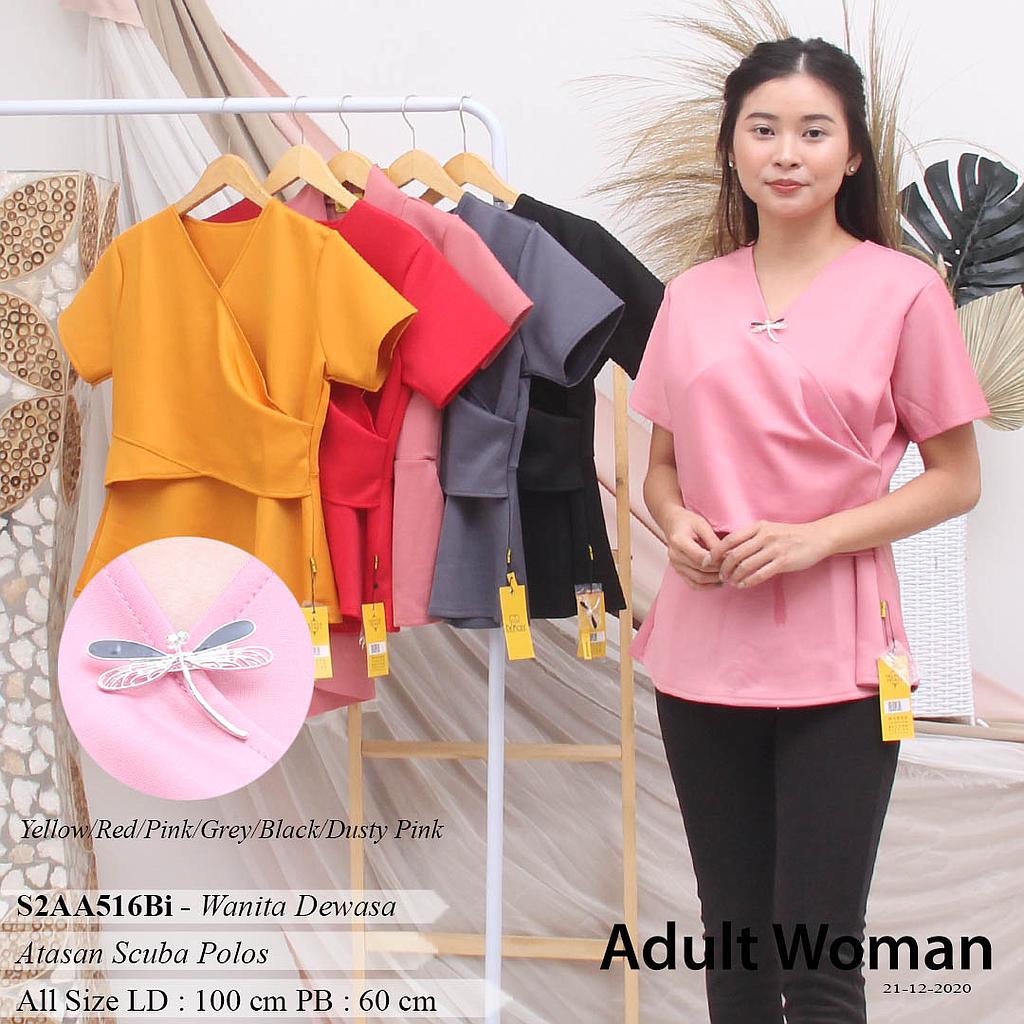 AIRA ATASAN PEPLUM REMPEL + BROS