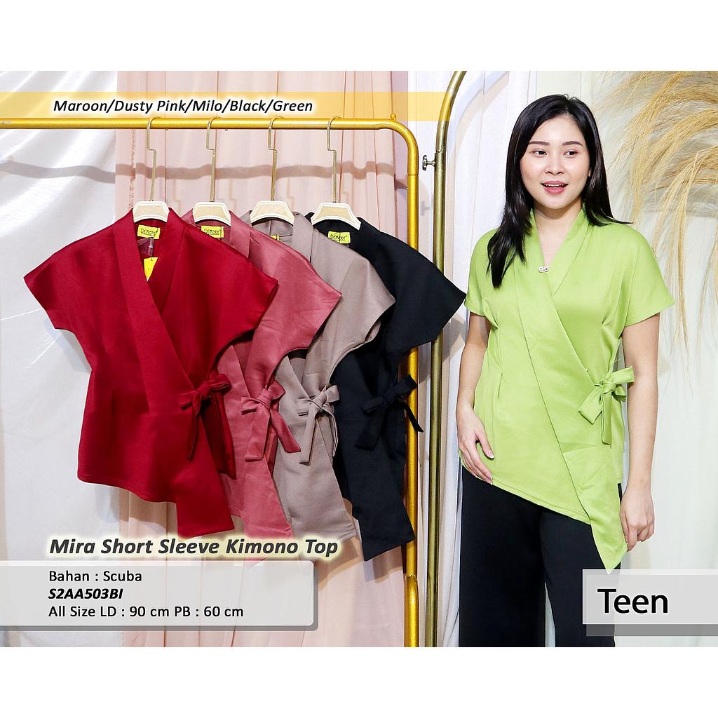 Mira Short Sleeve Kimono Top