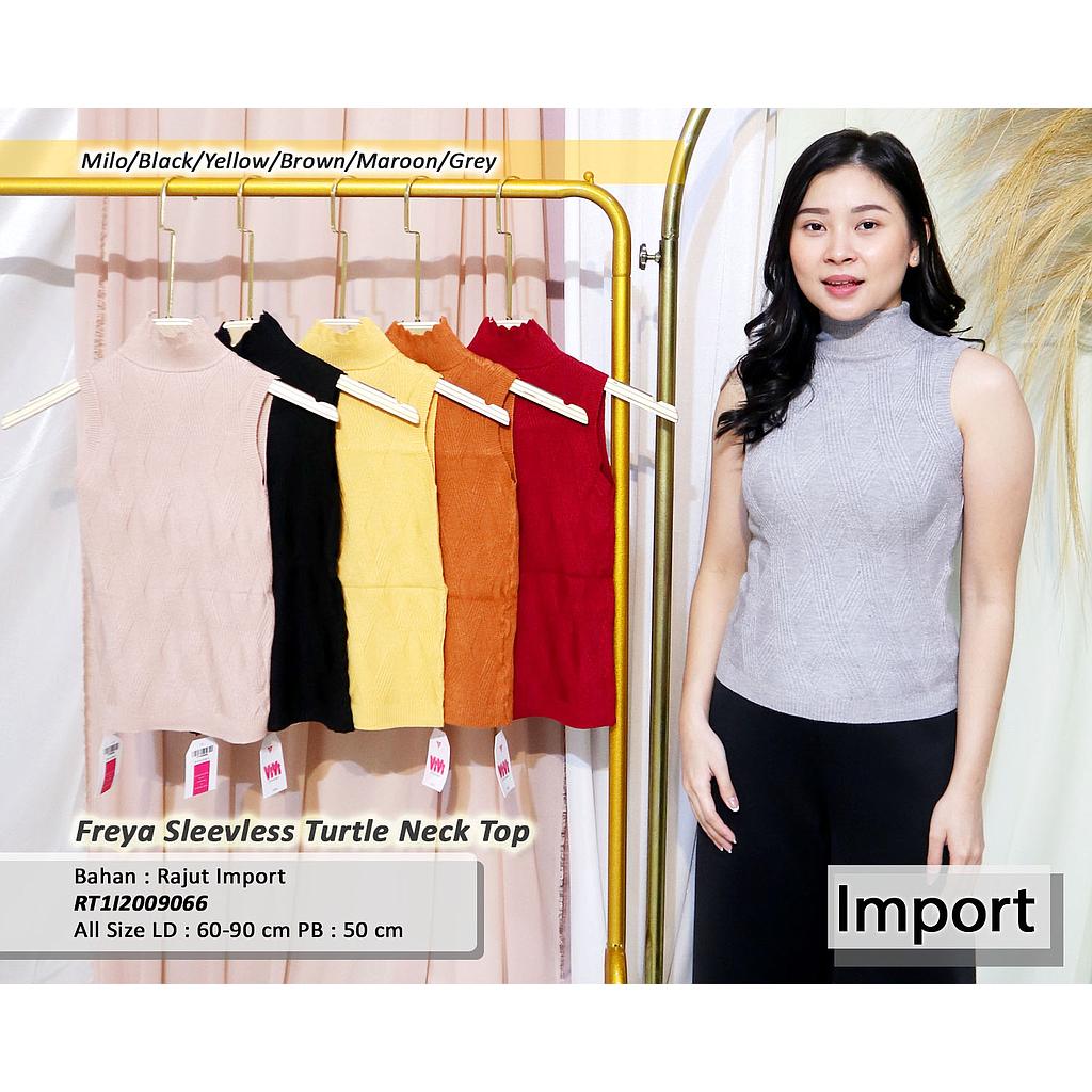 Momo Sleeveles Turtle Neck Top