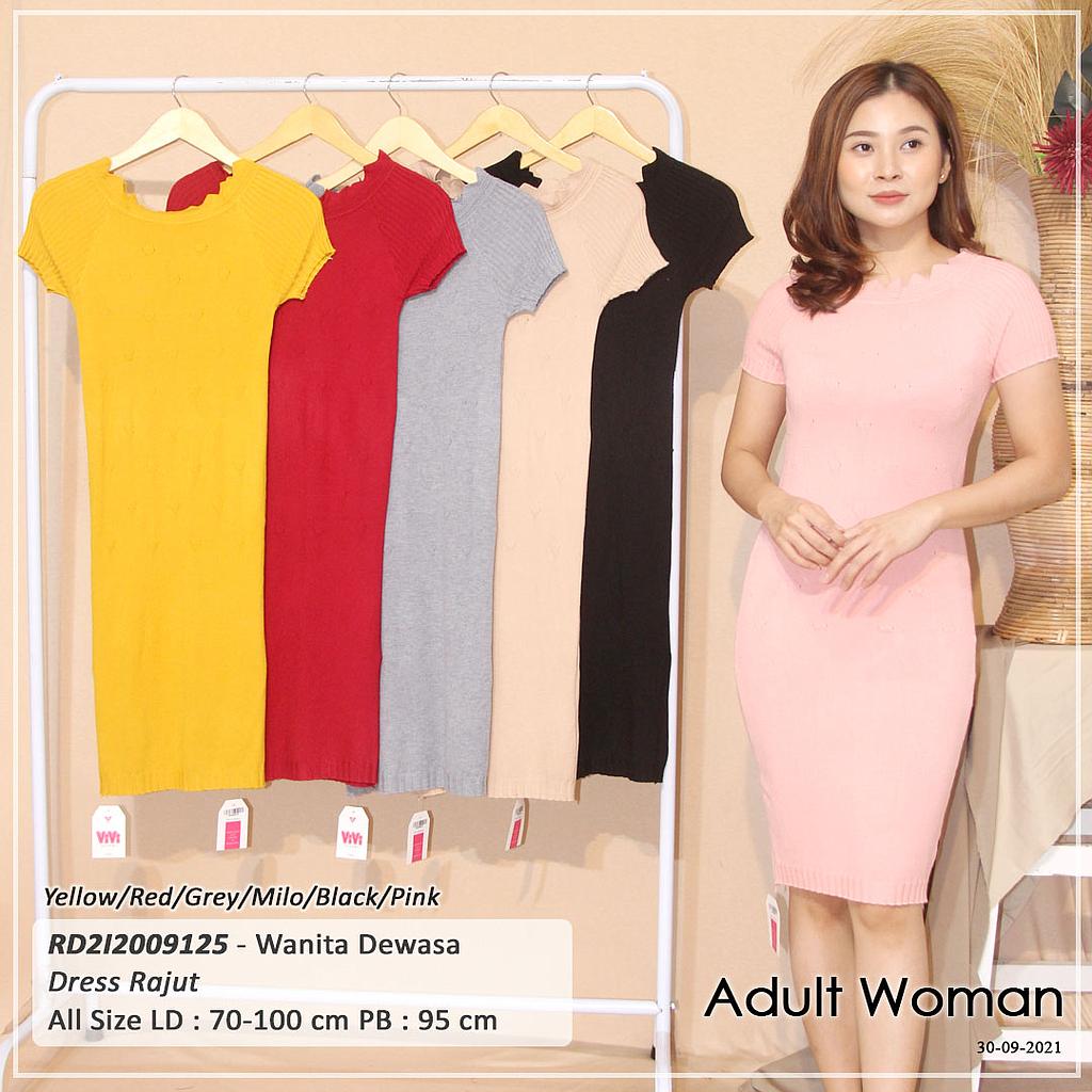 SYLVIA SABRINA DRESS RAJUT-YQH-MS505