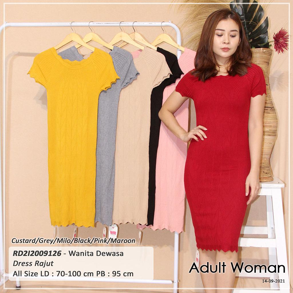 SHERLY DRESS RAJUT SABRINA-YQH-MS506