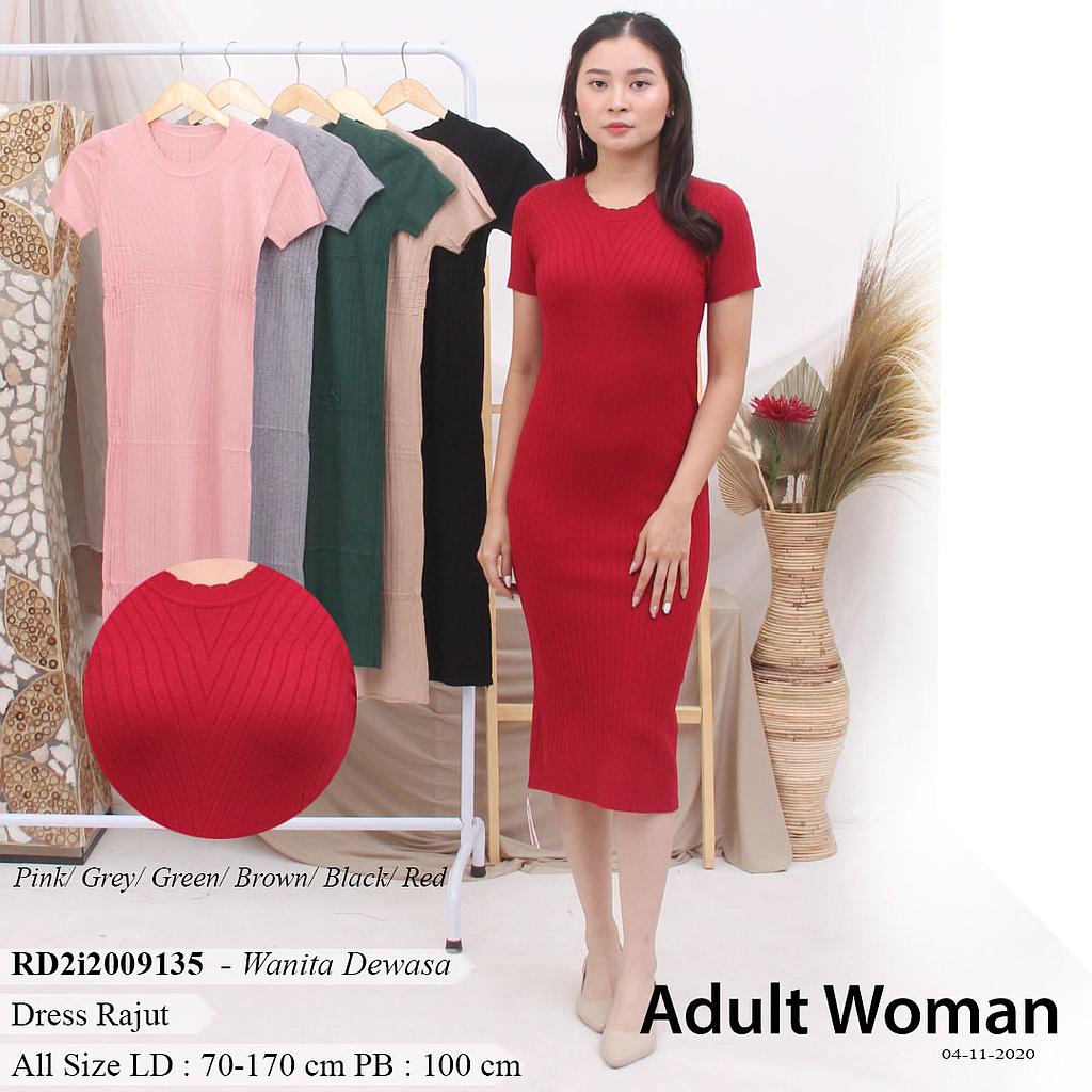 RISSA DRESS RAJUT PDK-YQH-MS6029