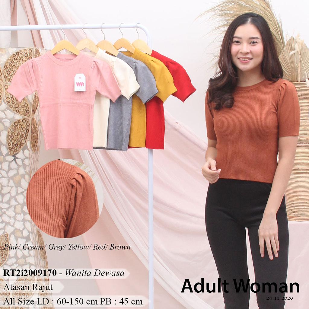 CELINNE ATASAN RAJUT PENDEK-YQH-MS125