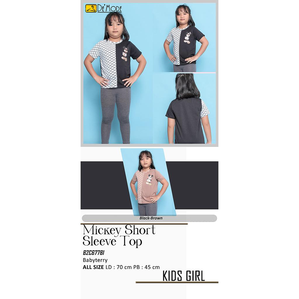 Mickey short sleeve top (C677)