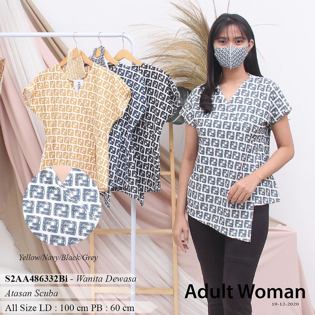RIA ATASAN LEHER V FREE MASKER FULLPRINT fe. FF