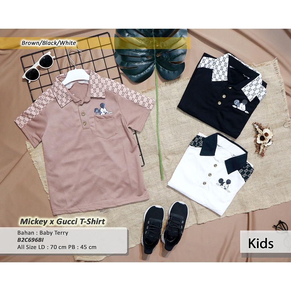 Mickey Gucci Collar Top (C696)