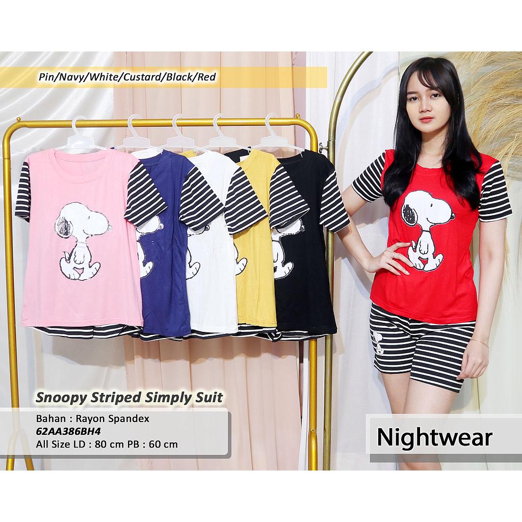 Snoopy Striped Simply Suit