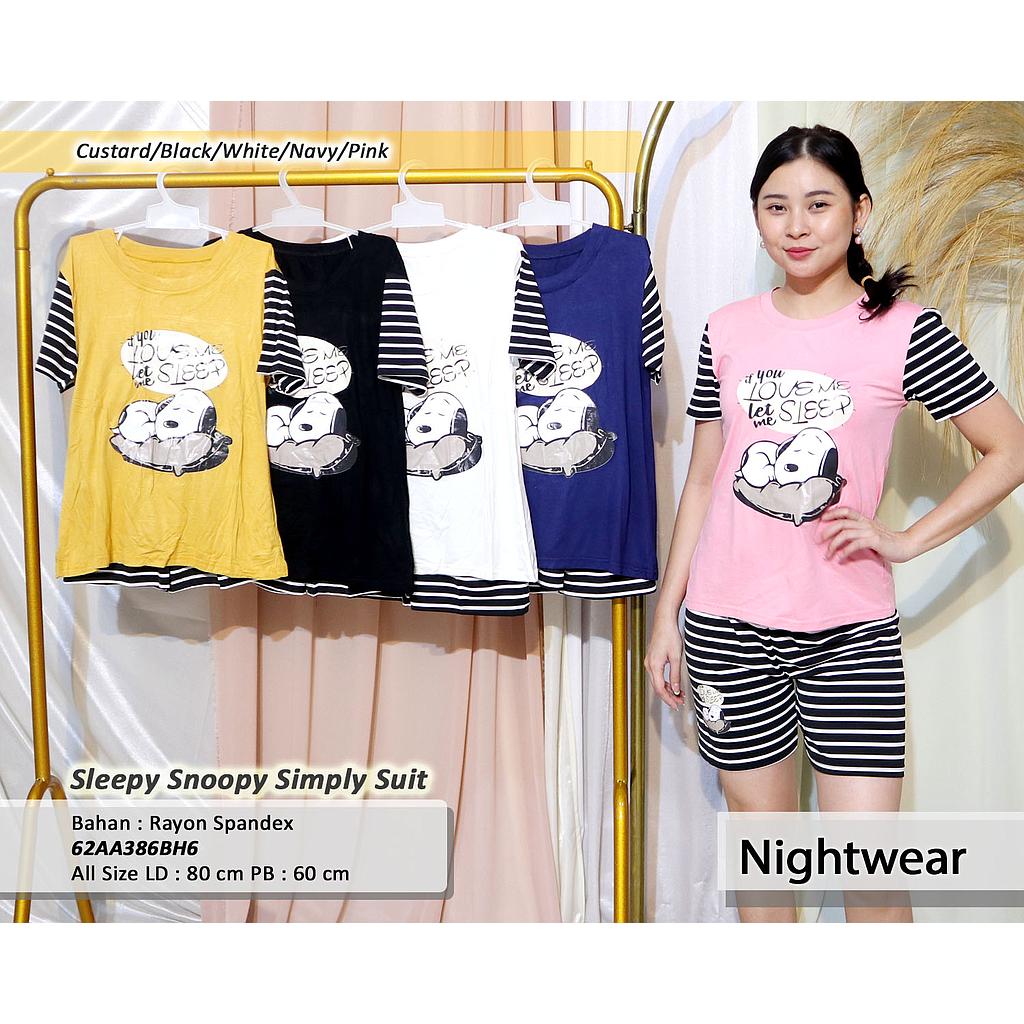 Sleepy Snoopy Simply Suit