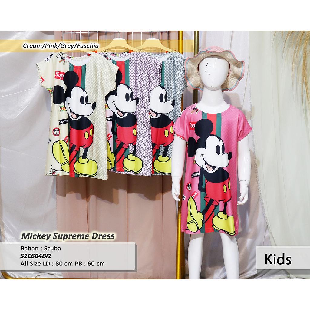 Mickey supreme dress (C604)