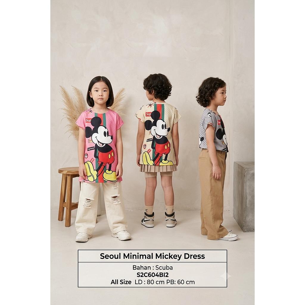Mickey supreme dress (C604)