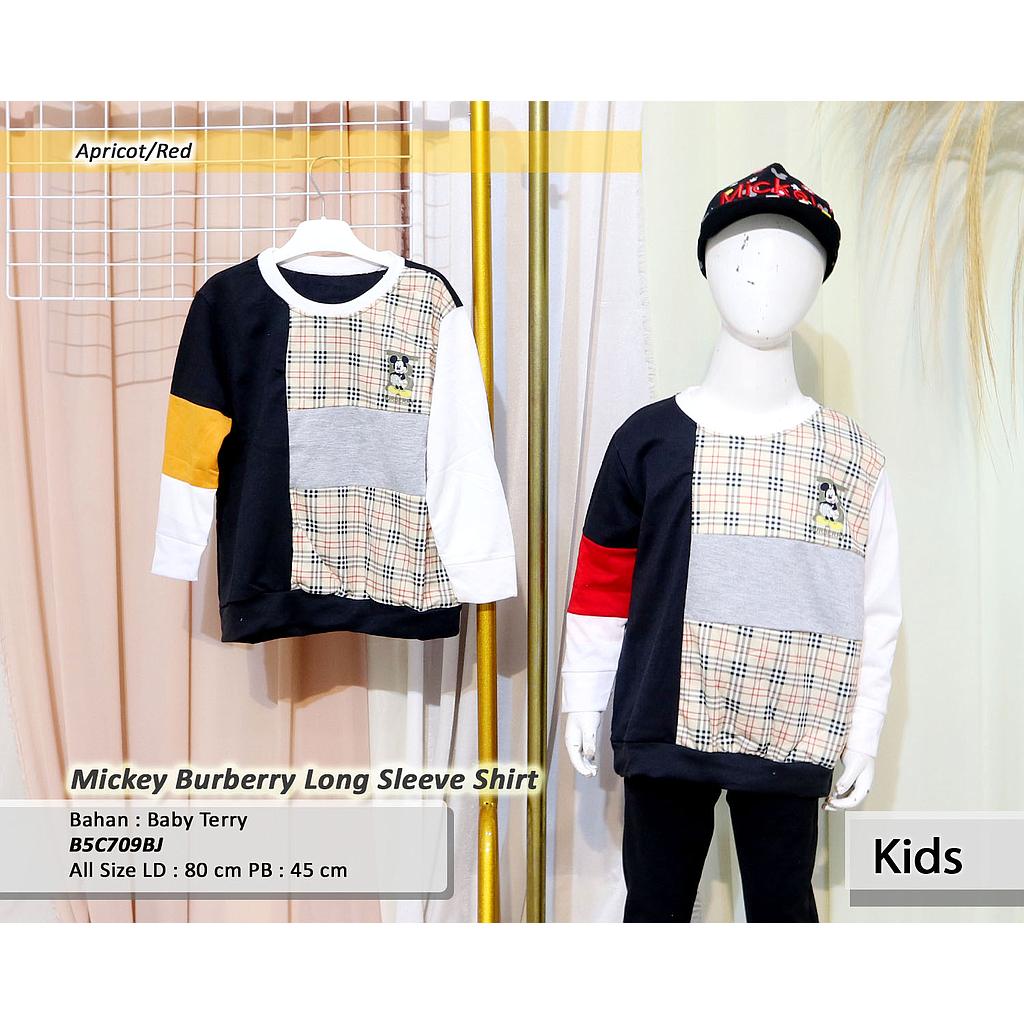 Mickey Burberry Long sleeve shirt