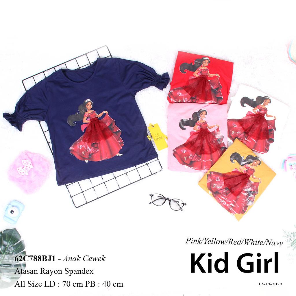 AFIKA T-SHIRT RAYON TANGAN KARET
