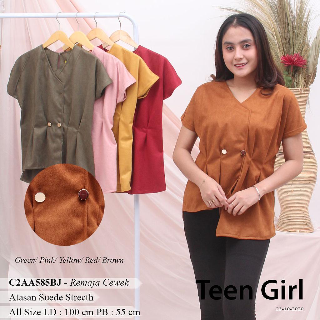 ELEYSIA KIMONO SUEDE KANCING