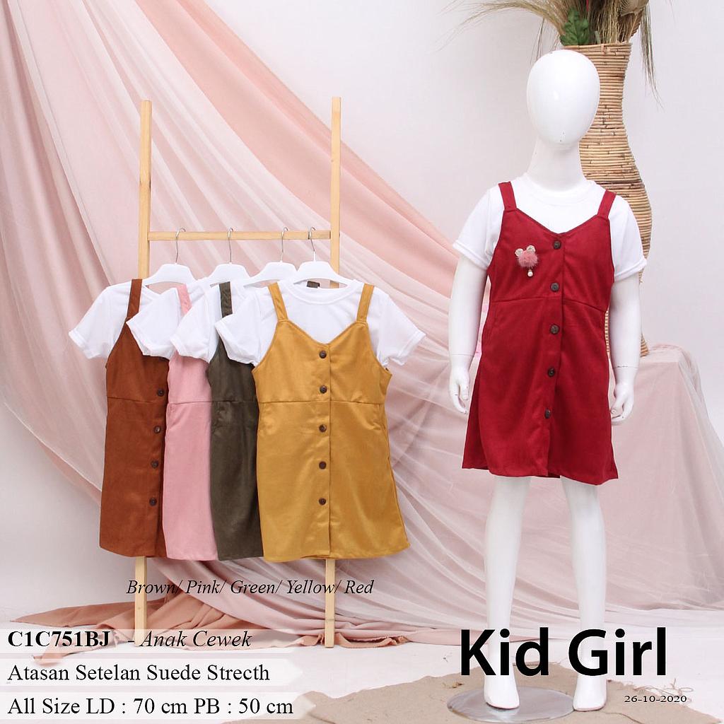 ALICE OVERALL SUEDE POCKET SAMPING