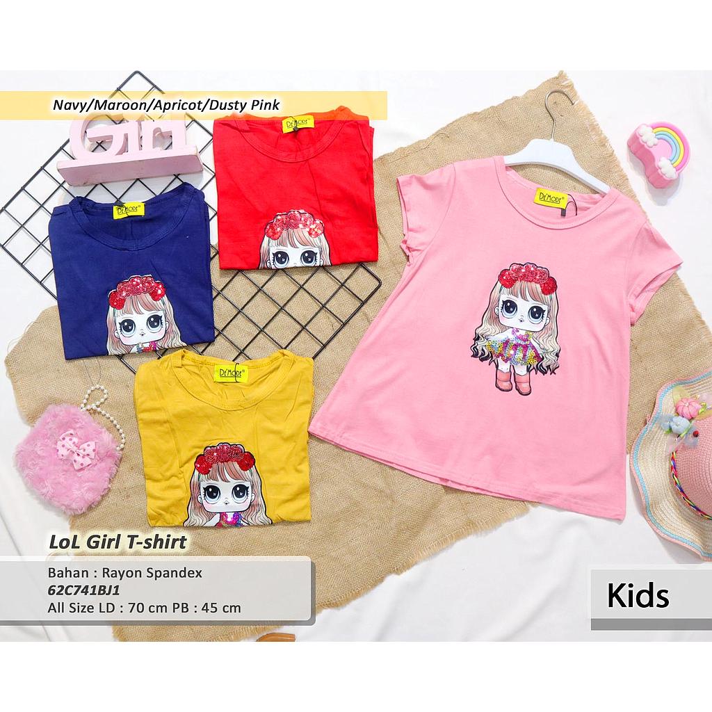 Lol Girl T-shirtB (C741)