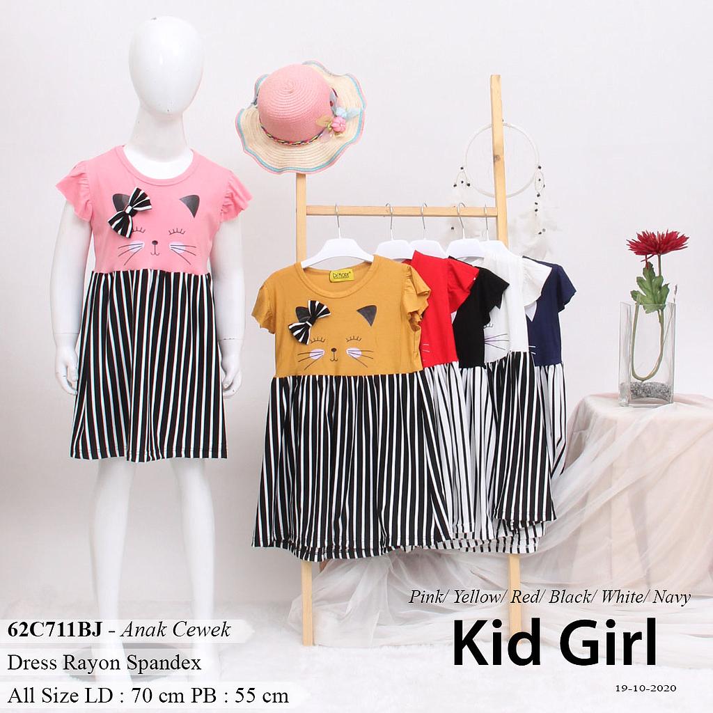 ALICIA DRESS RAYON + MIMAKI