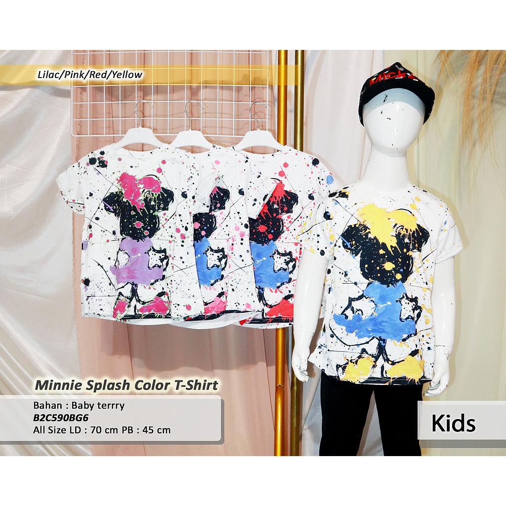 Minnie splash color T-shirt