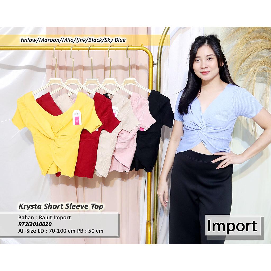 Krysta short sleeve top