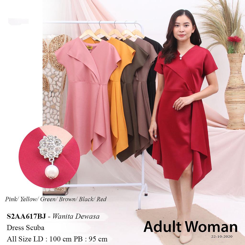 CELINE KIMONO DRESS SCUBA RUMBAI