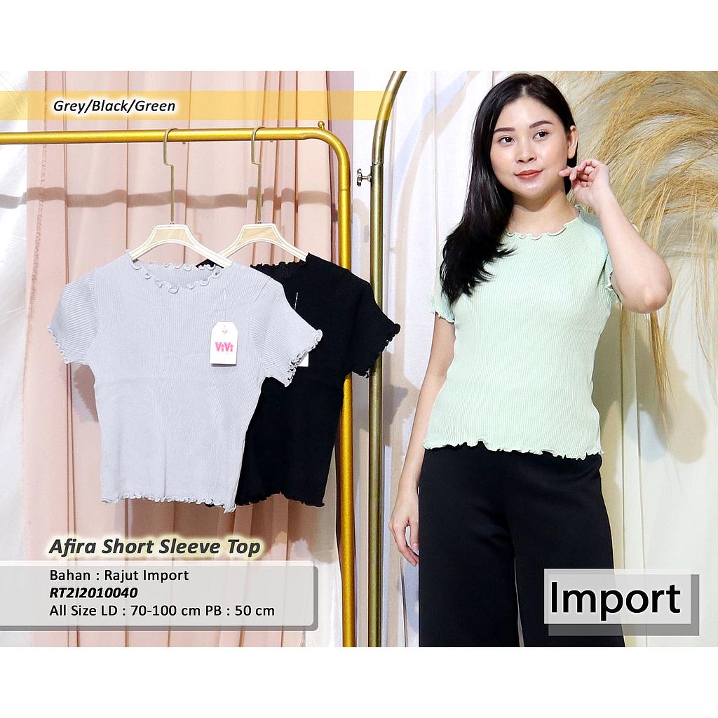 Afira short sleeve top