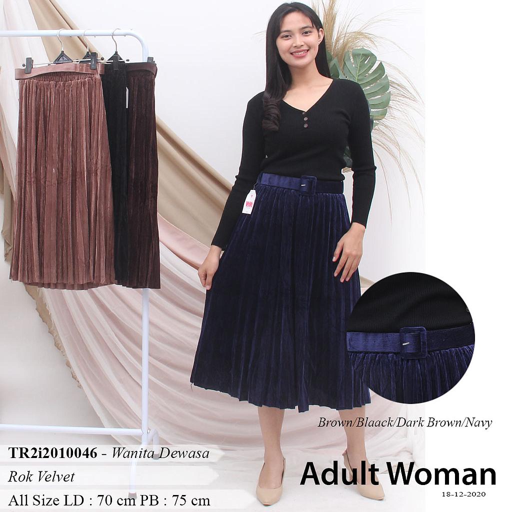 AXELIA SUEDE ROK PLISKET-ZTF-MS929