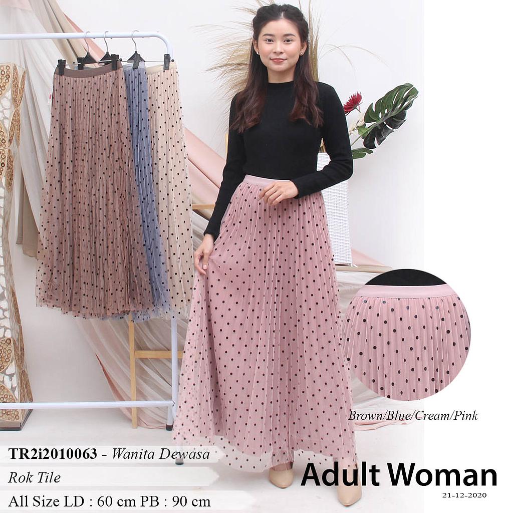 ALECIA ROK POLKADOT PLISKET IMPORT-ZTF-MS927