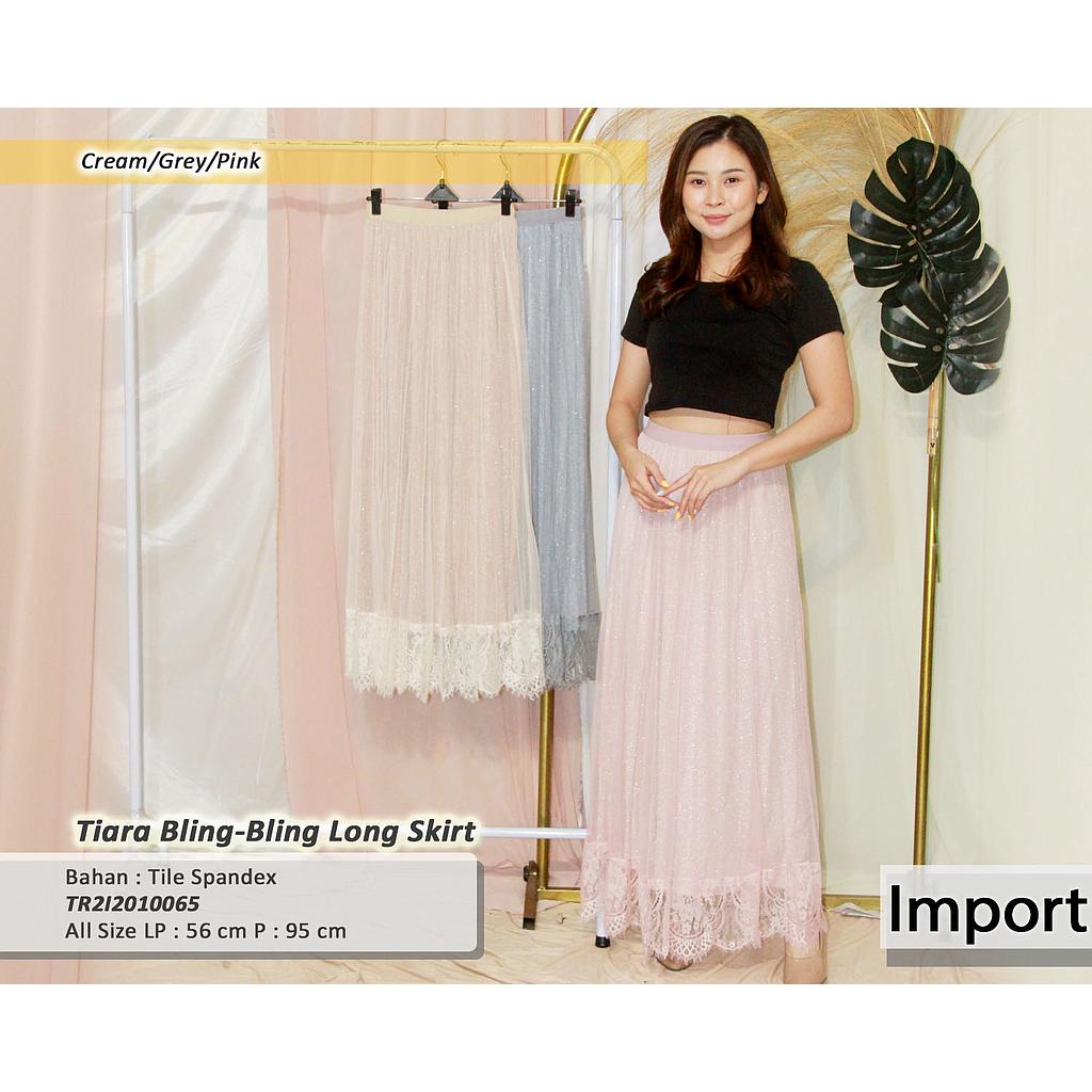 Tiara Bling-bling long skirt