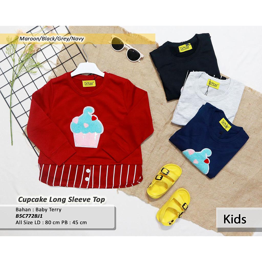 Cup cake long sleeve shirt
