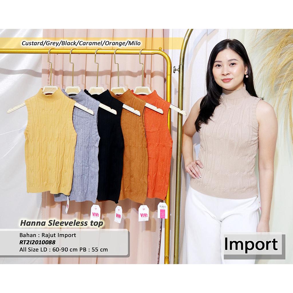 Hanna sleeveless top
