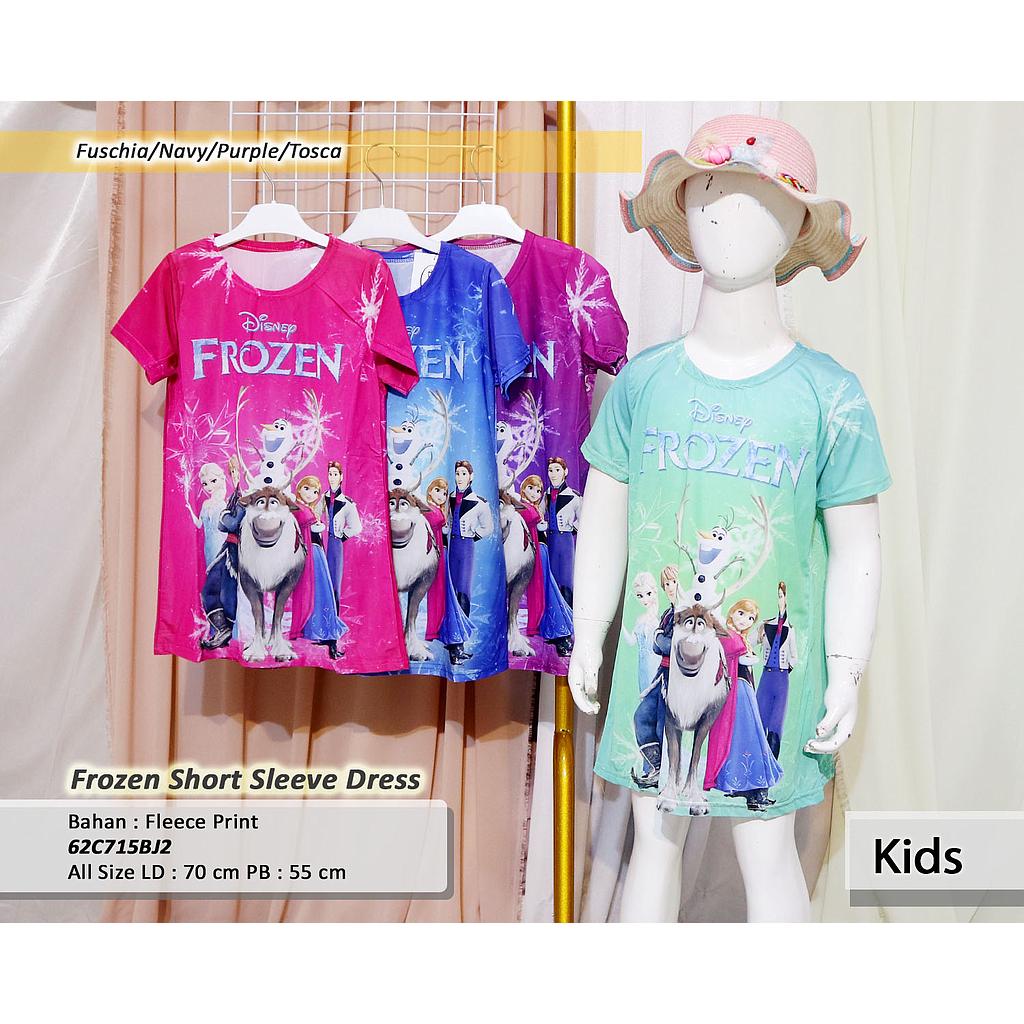 Frozen Short Sleeve Dress