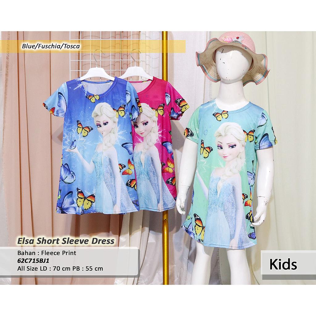 Elsa short sleeve dress