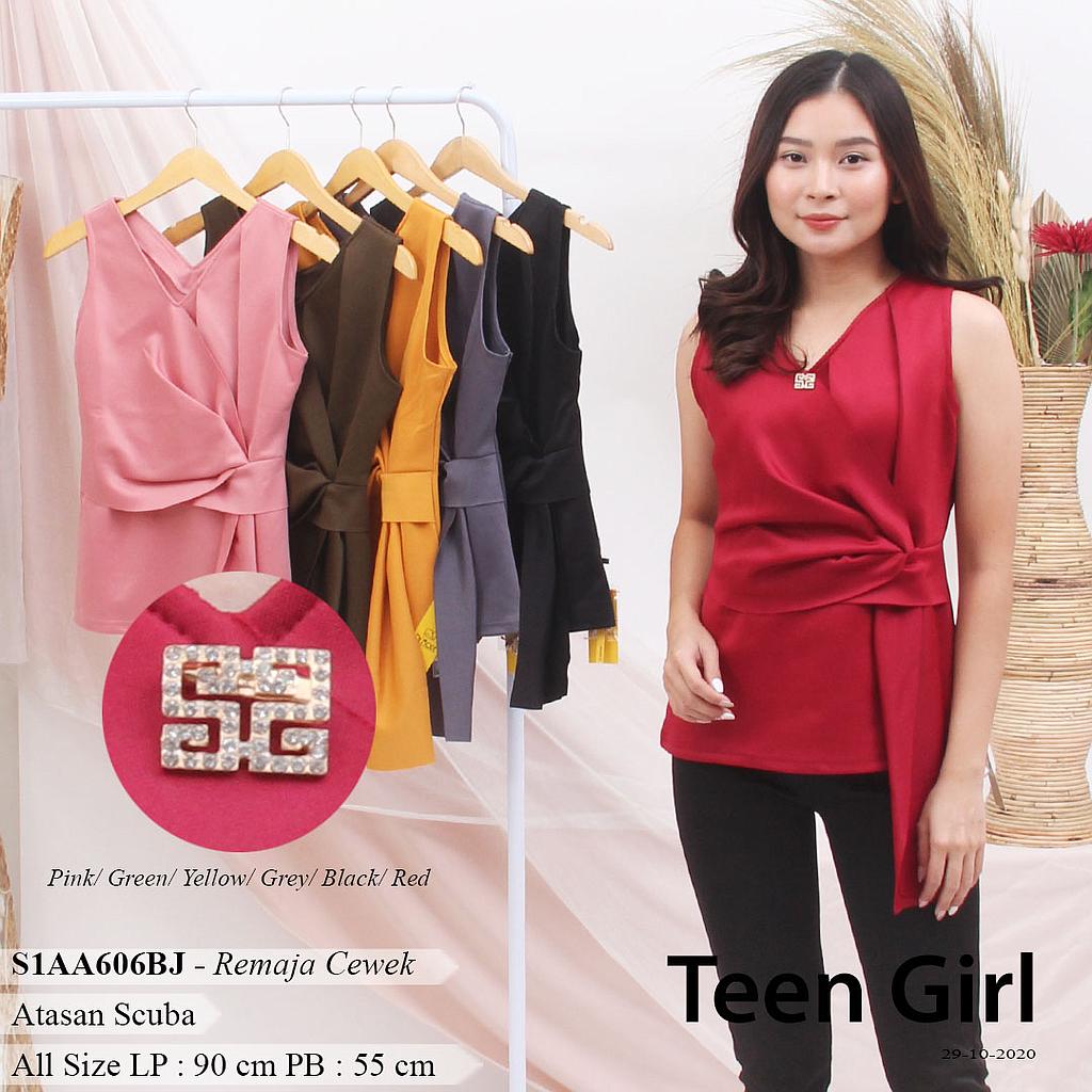 CELINE CANSEE V NECK SCUBA PITA SAMPING