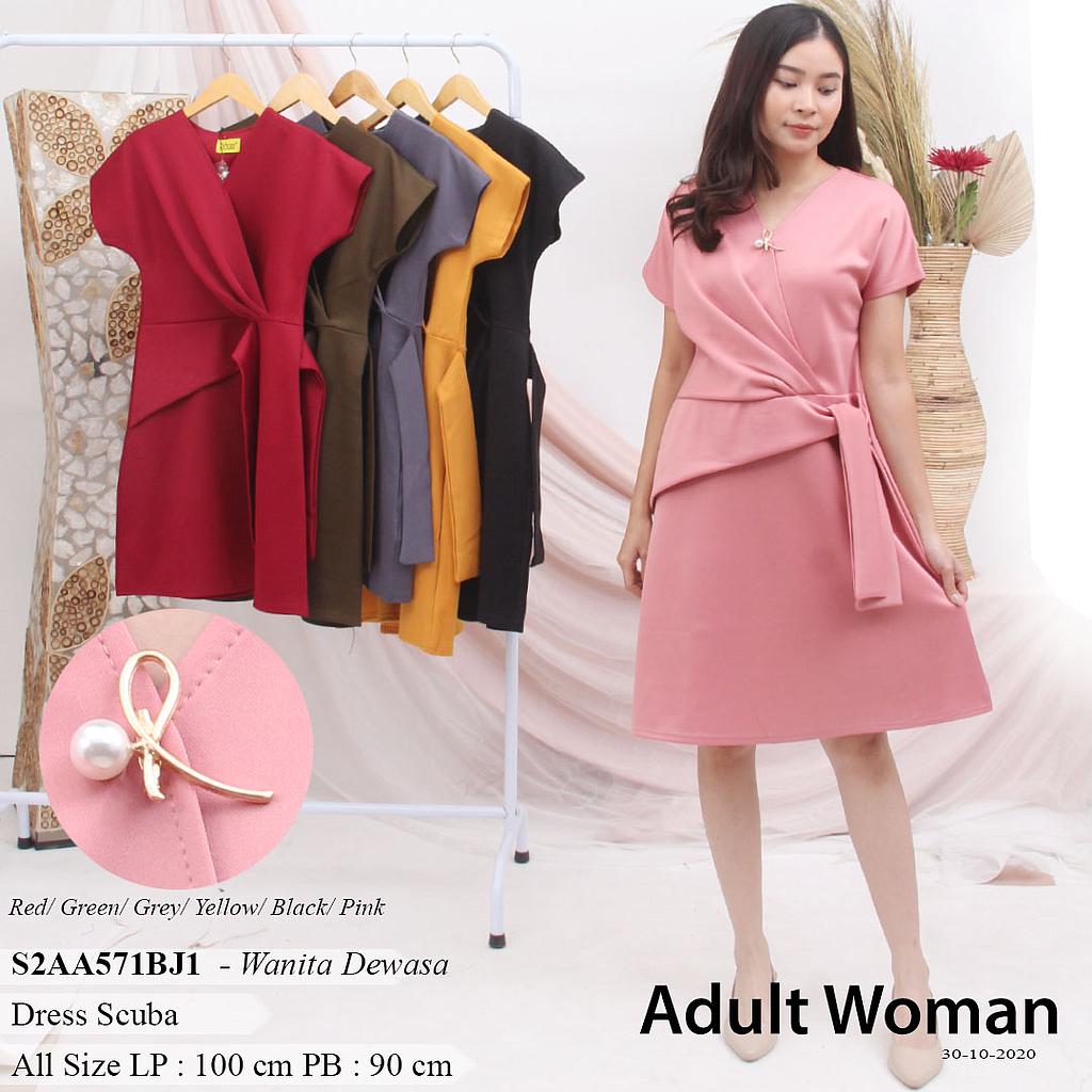VIKA DRESS KIMONO PITA SCUBA POLOS