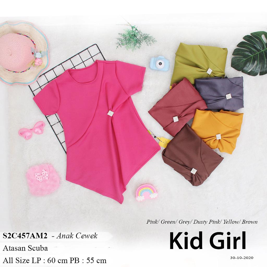 LULA ATASAN KIDS VARIASI KERUT SAMPING + KC WAJIK