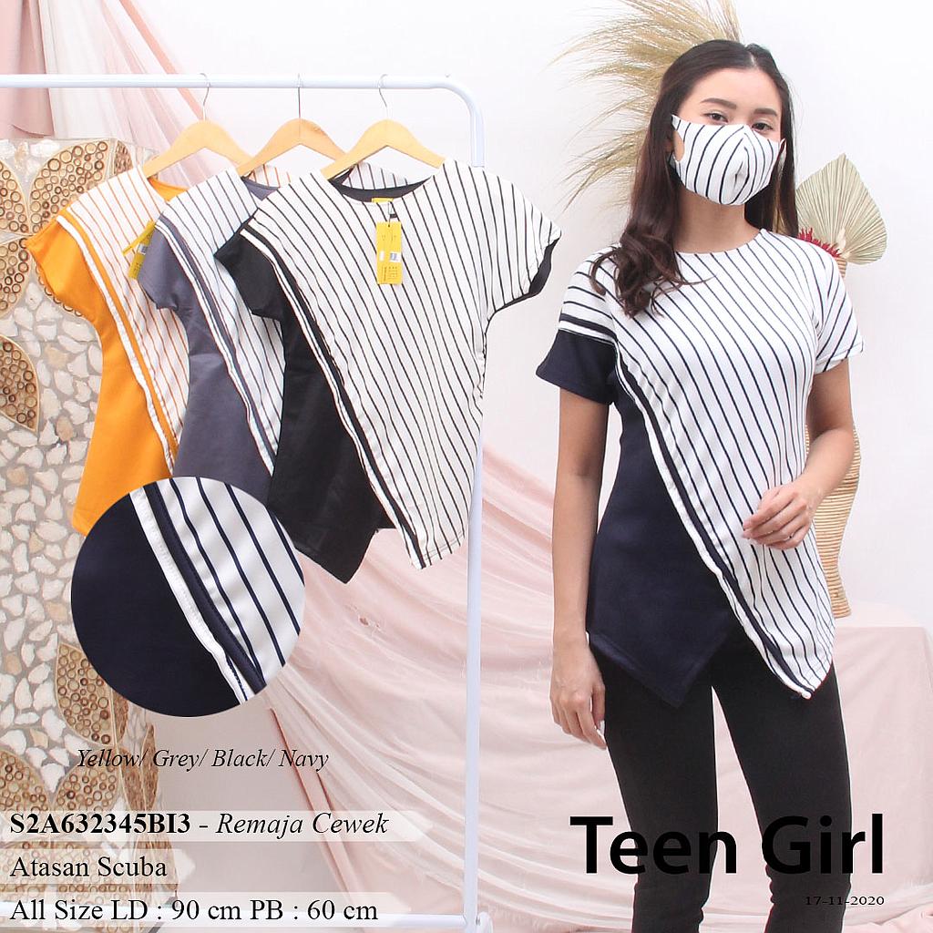 BREVA ATASAN KOMBINASI COLOR BLOCK FREE MASKER + KALUNG