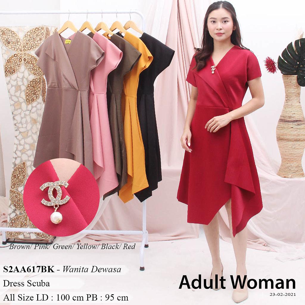 CELINE KIMONO DRESS SCUBA RUMBAI