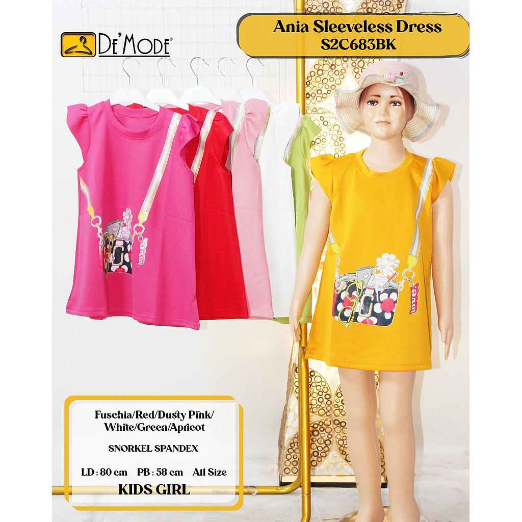 Ania sleeveless dress (C683)