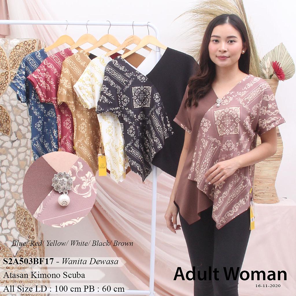 MEINA KIMONO ATASAN SCUBA FULLPRINT SULTAN