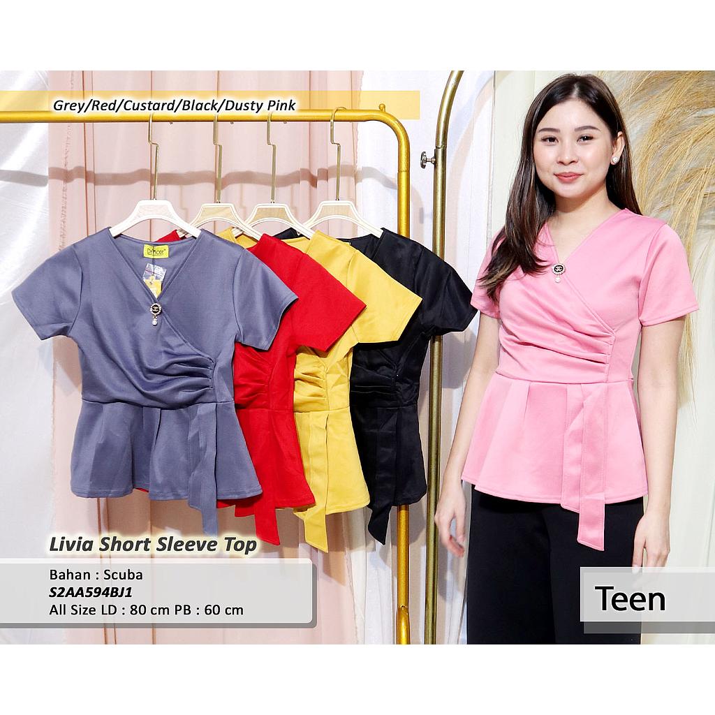 Livia Short Sleeve Top