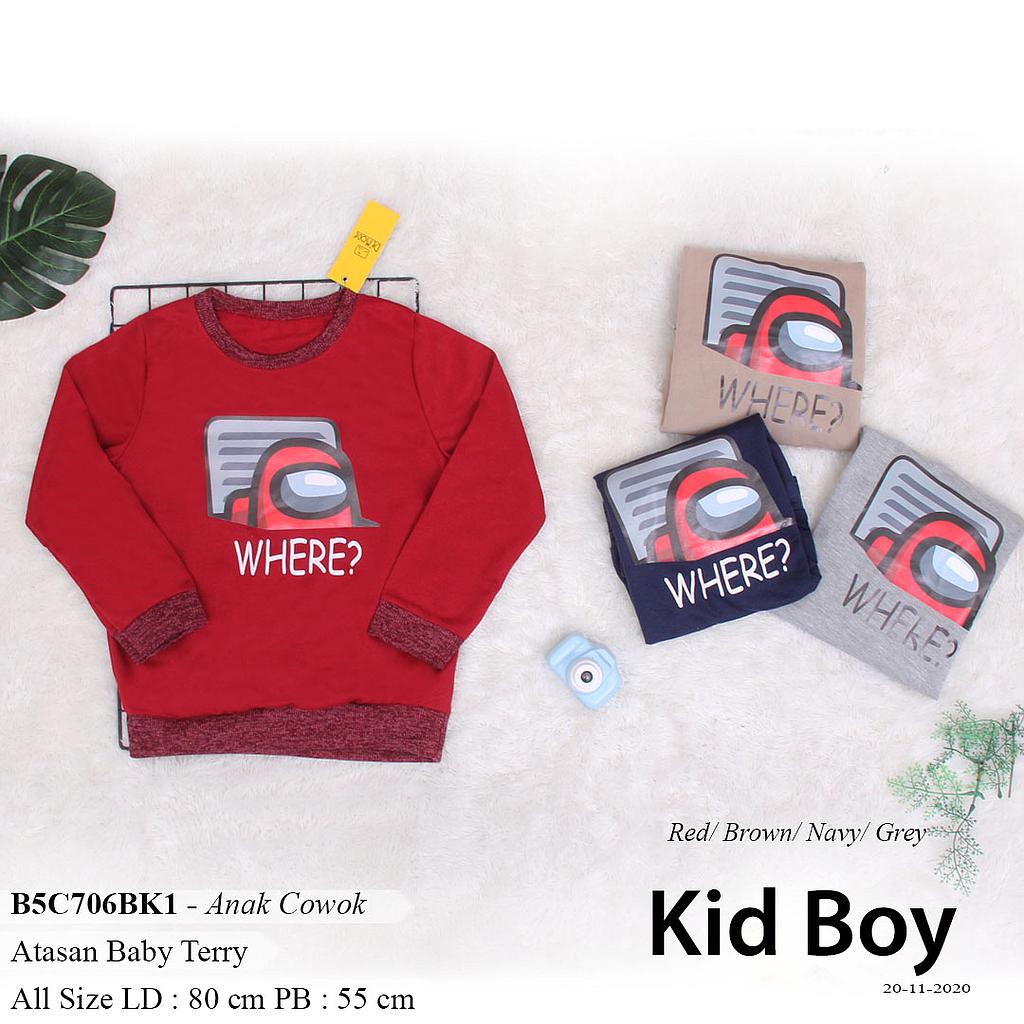 BENNET T-SHIRT OBLONG BABYTERRY